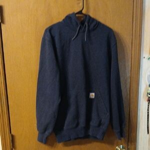 Carhartt Blue Sweatshirt Classic Hoodie